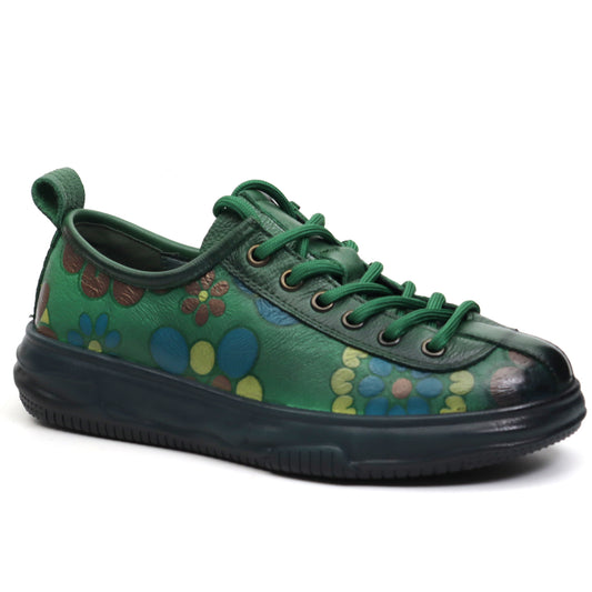 Formazione Pantofi dama 7866 verde ID3283-VRD