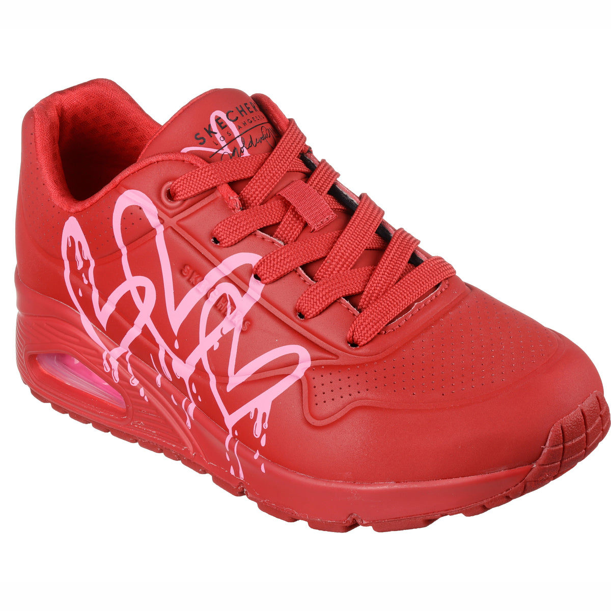 Skechers Pantofi dama sport Uno Dripping in Love 177980 rosu ID3294-RS