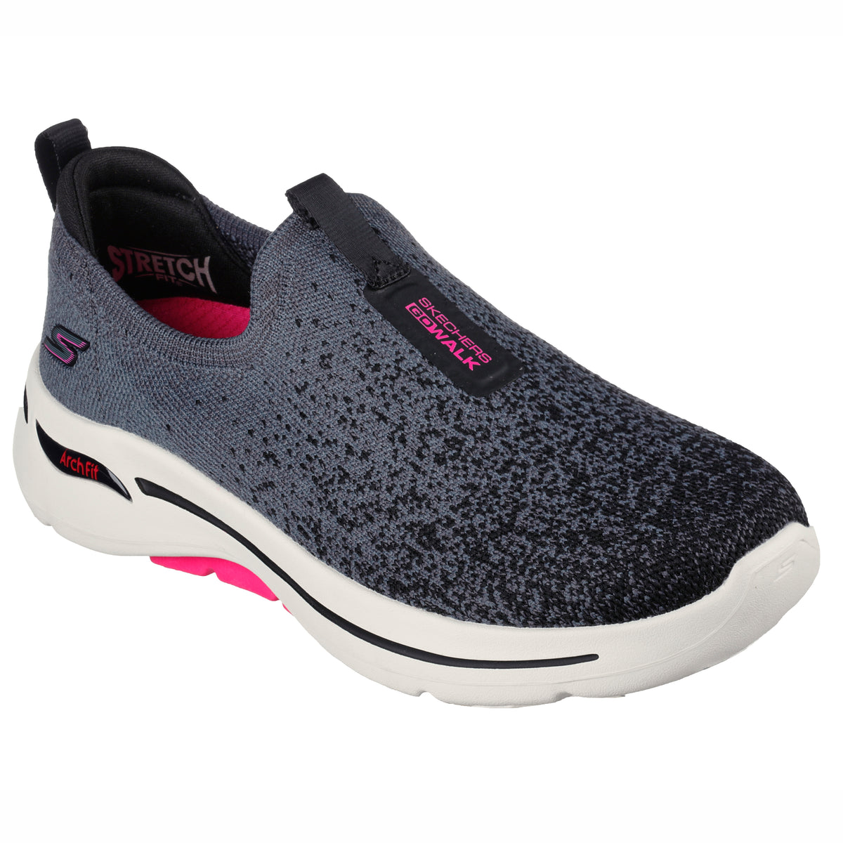 Skechers Pantofi dama sport GO WALK ARCH FIT 124873 BKHP ID3317-BKHP