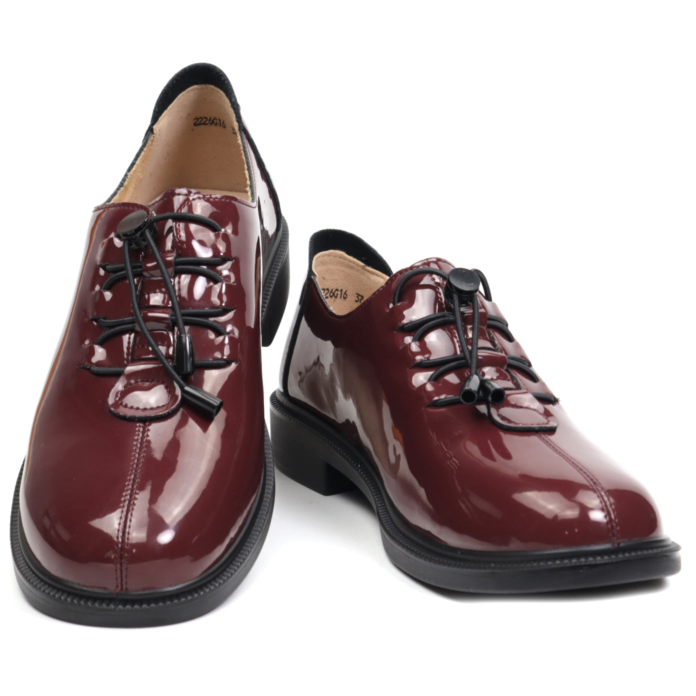 Formazione Pantofi dama 2226G16 bordo lac ID3373-BRDL