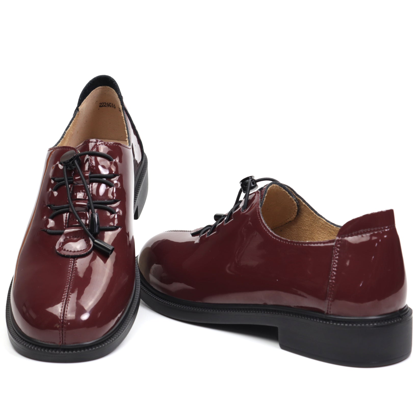 Formazione Pantofi dama 2226G16 bordo lac ID3373-BRDL