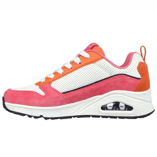 Skechers Pantofi dama sport UNO 2 MUCH FUN 177105 PINK/ORANGE ID3409-PKOR