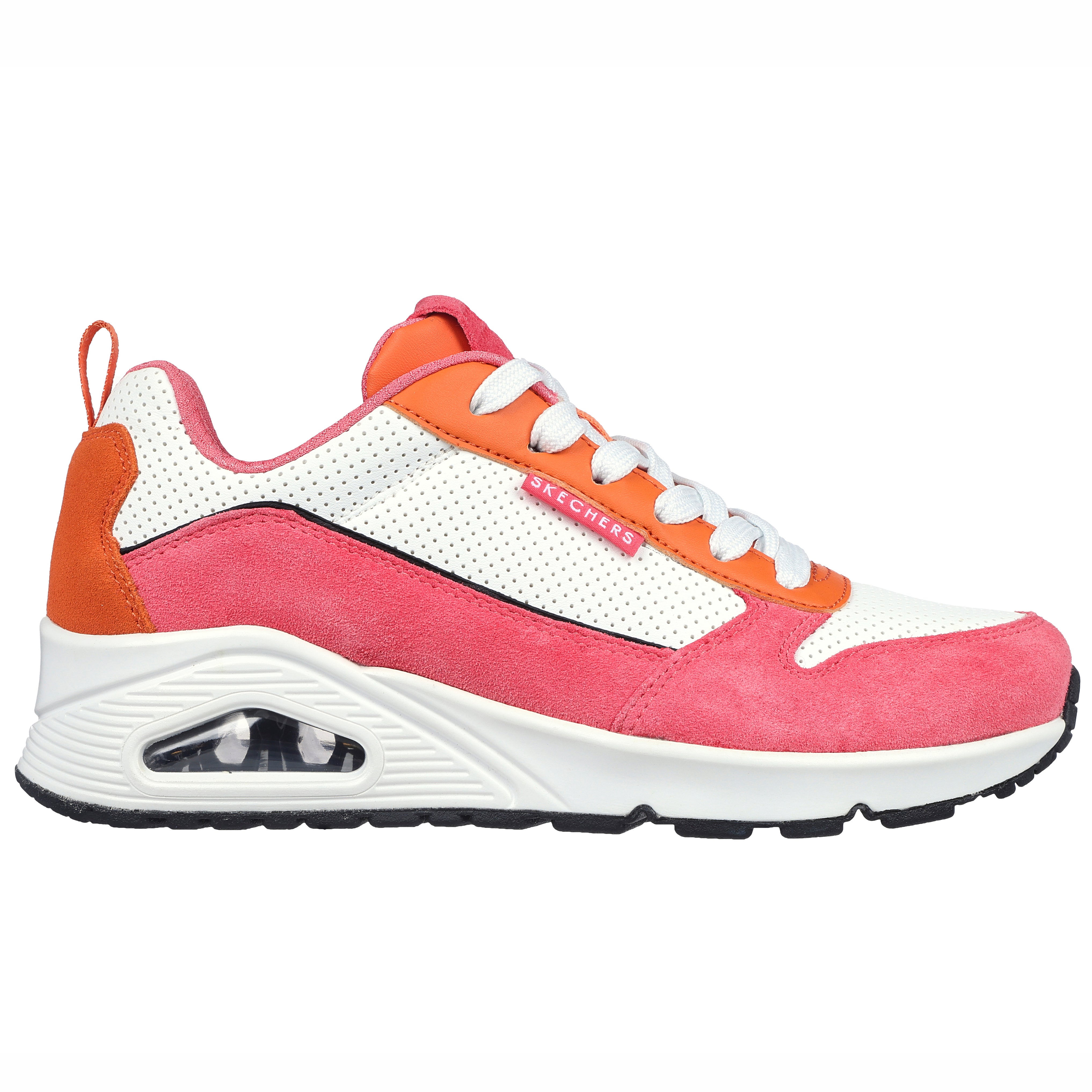 Skechers Pantofi dama sport UNO 2 MUCH FUN 177105 PINK/ORANGE ID3409-PKOR