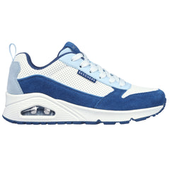 Skechers Pantofi dama sport UNO 2 MUCH FUN 177105 WHITE/BLUE ID3409-WBL