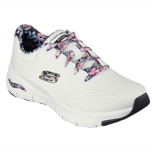 Skechers Pantofi dama sport ARCH FIT 149773 WHITE/MULTICOLOUR ID3416-WMLT