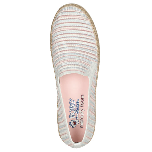 Skechers Espadrile dama FLEXPADRILLE3.0 SERENESWEETIE 113980 WHITE/MULTICOLOUR ID3498-WMLT