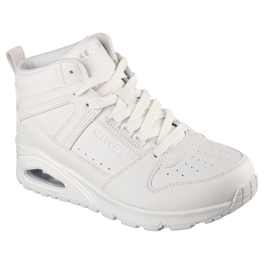 Skechers Ghete dama sport UNO HIGH REGARDS 177099 WHITE ID3550-WHT