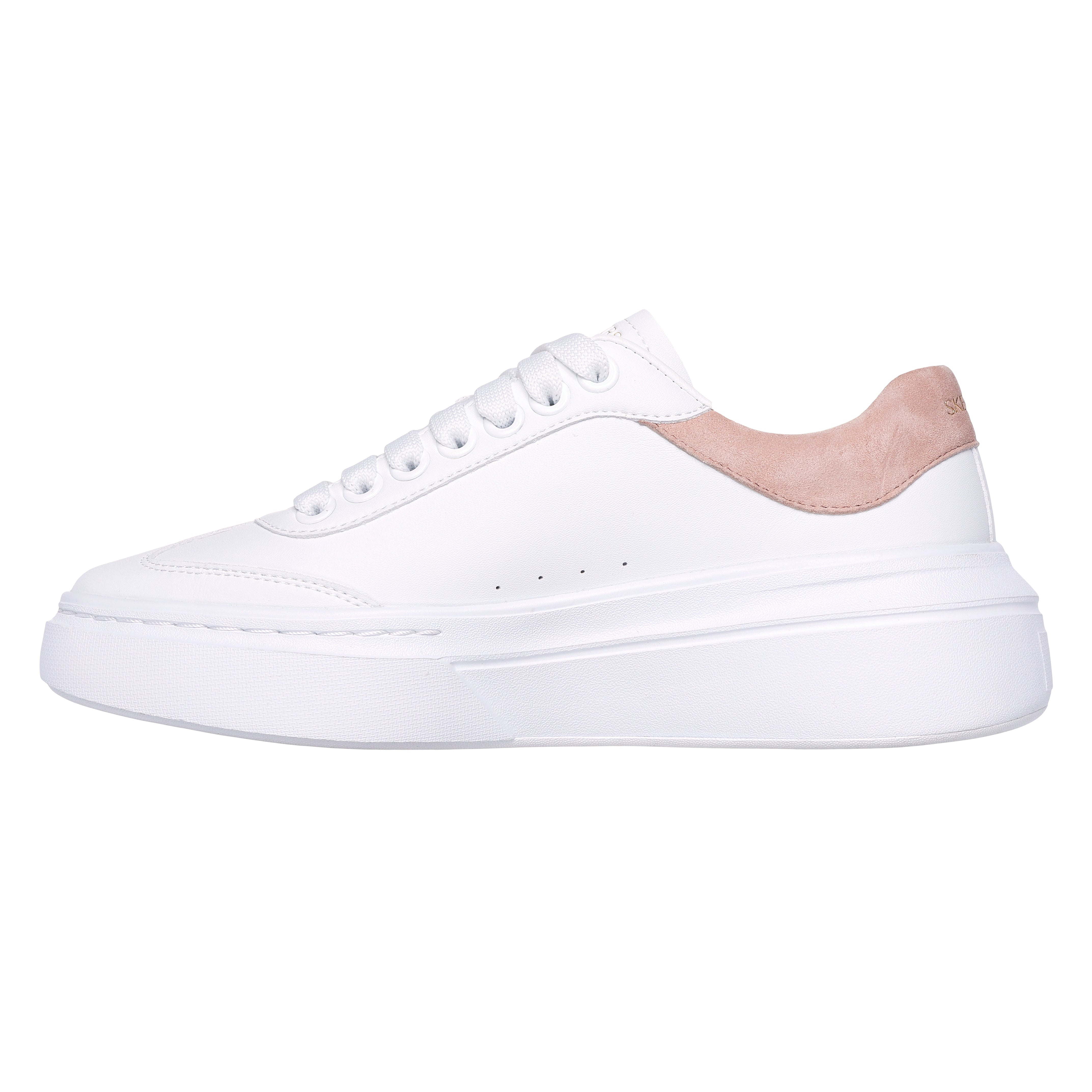 Skechers Pantofi dama sport CORDOVA CLASSIC BEST 185060 WHITE/PINK ID3551-WPK