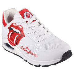 Skechers Pantofi dama sport UNO ROLLING STONES 177965 WHITE/RED ID3562-WRD