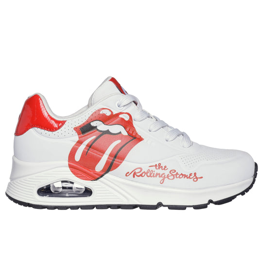 Skechers Pantofi dama sport UNO ROLLING STONES 177965 WHITE/RED ID3562-WRD