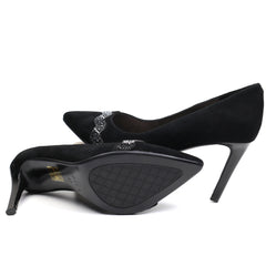 Epica Pantofi dama HMHM00039 01 I negru velur ID3639-NGV