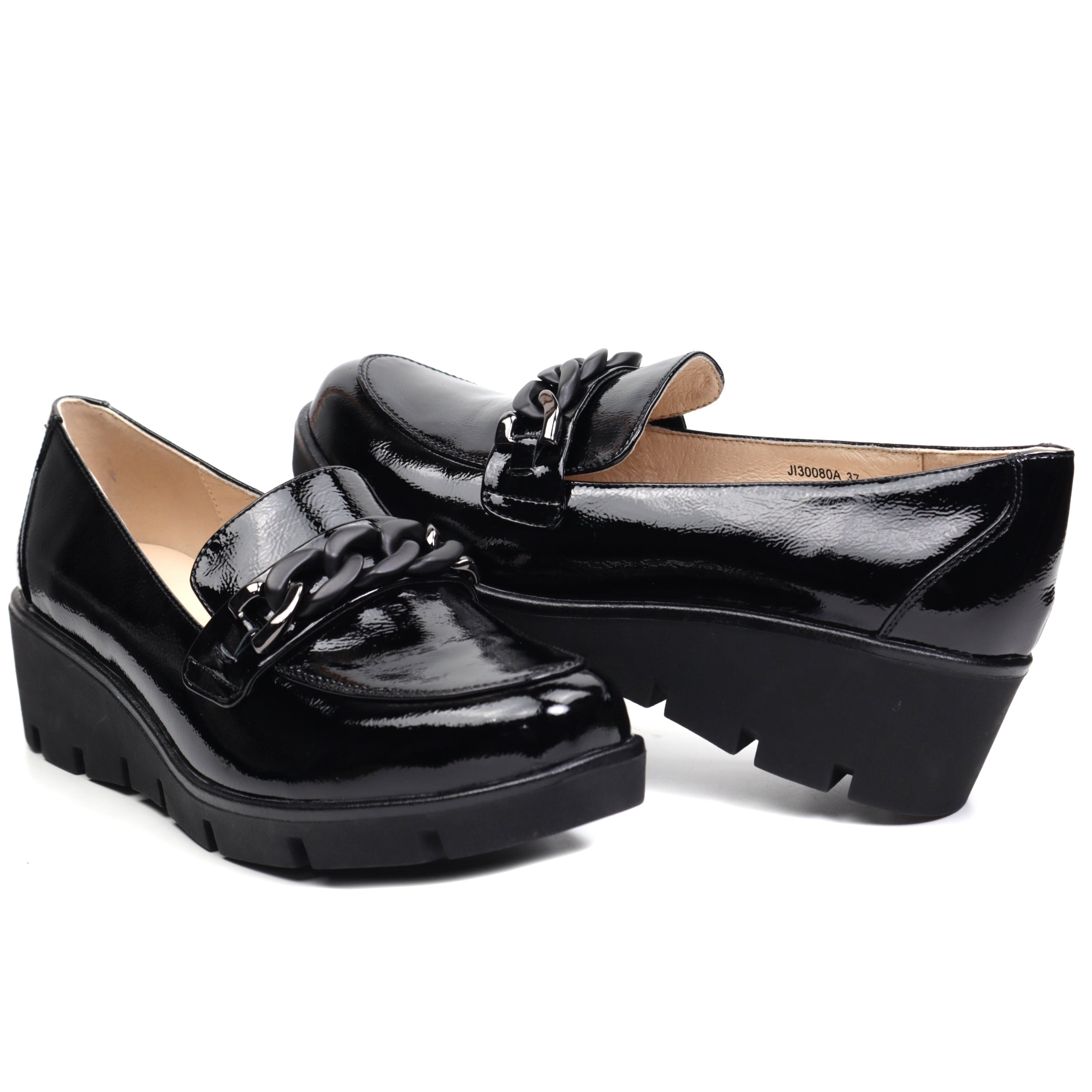Karisma Pantofi dama JIJI30080A 01 L negru lac ID3650-NGL