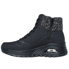 Skechers Ghete dama UNO RUGGED 167988 BLACK ID3698-BLK