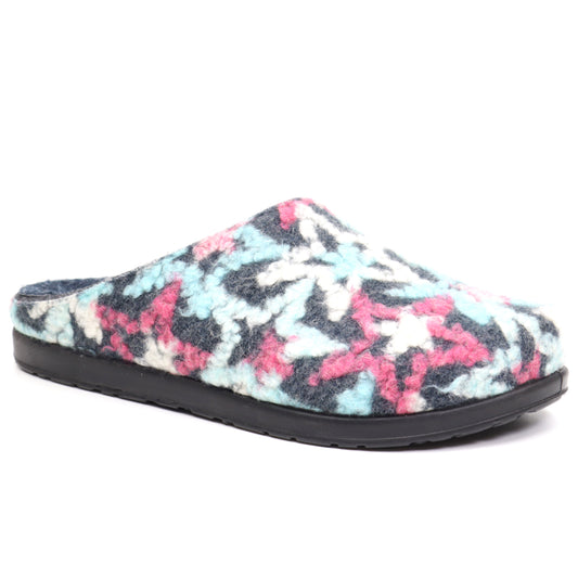 Adrix Papuci casa stelute multicolore multicolor ID3783-MCL