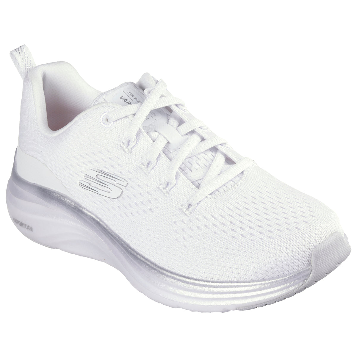 Skechers Pantofi dama sport VAPOR FOAM MIDNIGHT GLIMMER 150025 BKRG WHITE/SLATE ID3806-WSL