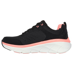 Skechers Pantofi dama sport D LUX WALKER 2.0 DAISY DOLL 150093 BLACK/CORAL ID3809-BKCL