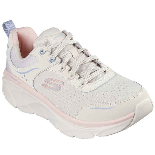 Skechers Pantofi dama sport D LUX WALKER 2.0 DAISY DOLL 150093 NATURAL/MULTICOLOR ID3809-NTMT