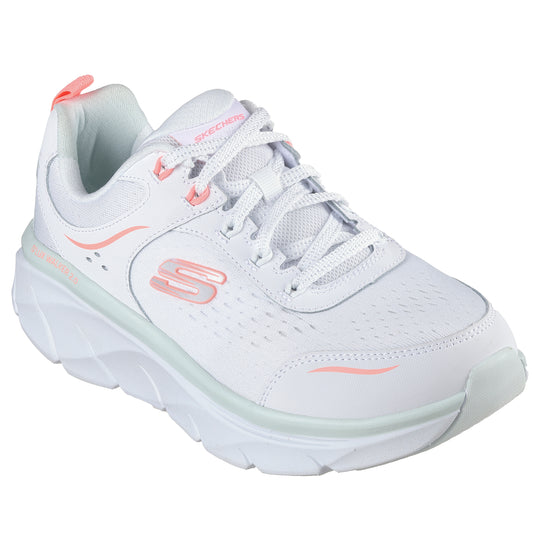 Skechers Pantofi dama sport D LUX WALKER 2.0 DAISY DOLL 150093 WHITE/MULTICOLOUR ID3809-WMLT