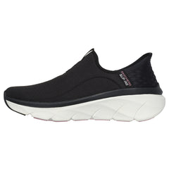 Skechers Pantofi dama sport D'LUX WALKER 2.0 HAPPY STEP 150099 BLACK/PINK ID3810-BKPK