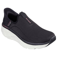 Skechers Pantofi dama sport D'LUX WALKER 2.0 HAPPY STEP 150099 BLACK/PINK ID3810-BKPK