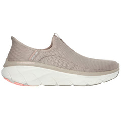 Skechers Pantofi dama sport D'LUX WALKER 2.0 HAPPY STEP 150099 TAUPE/CORAL ID3810-TPCL