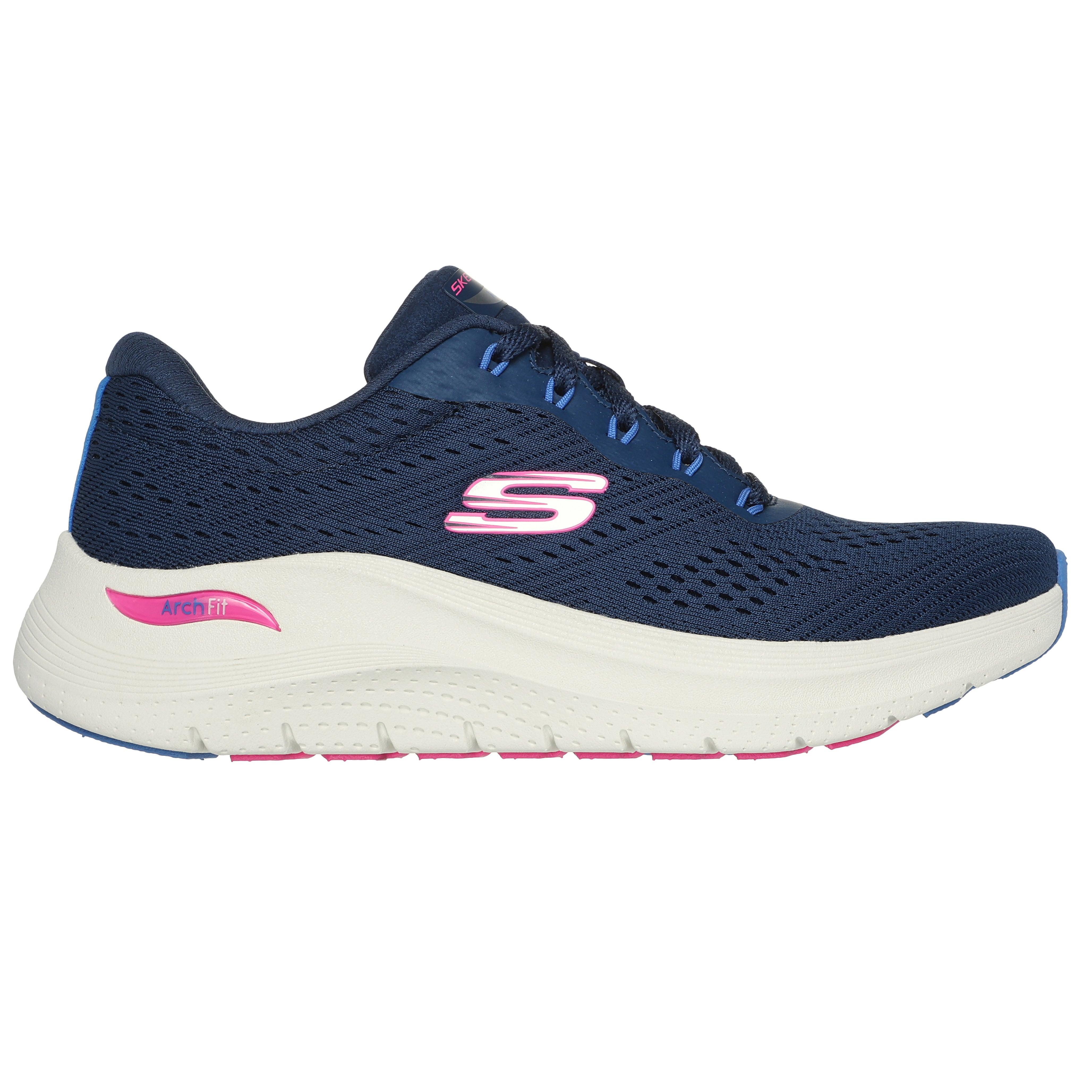 Skechers Pantofi dama sport ARCH FIT 2.0 BIG LEAGUE 150051 NAVY/MULTICOLOR ID3815-NVMT