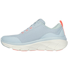 Skechers Pantofi dama sport D LUX WALKER 2.0 RADIANT ROSE 150095 BLUE/NEON CORAL ID3816-BLNC