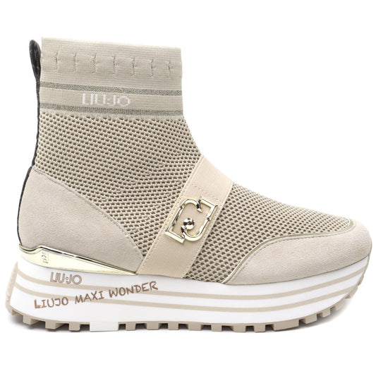 Liu Jo Sneakers dama LIU JO MAXI WONDER 75 BA4061TX397S3191 bej ID3830-BEJ