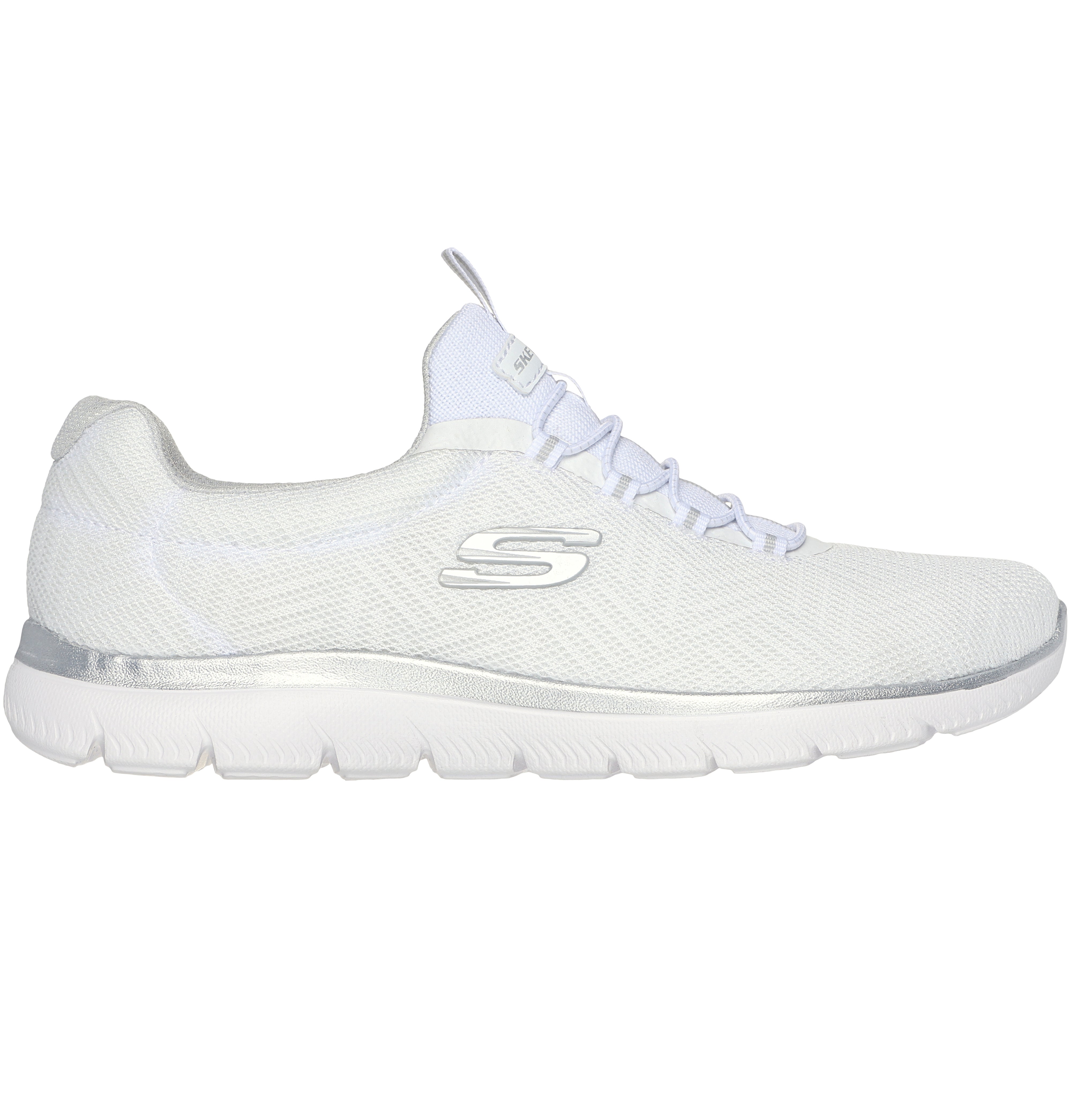 Skechers Pantofi dama sport SUMMITS ARTISTRY CHIC 150119 WHITE/SILVER ID3896-WSL