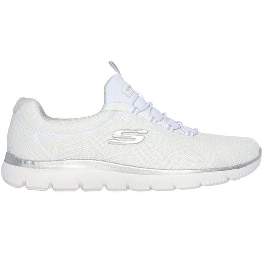 Skechers Pantofi dama sport SUMMITS ARTISTRY CHIC 150119 WHITE/SILVER ID3896-WSL