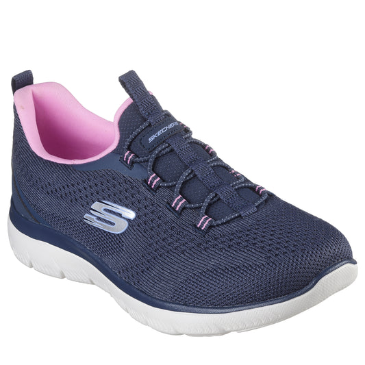 Skechers Pantofi dama sport SUMMITS NEW NATURE 150120 NAVY/PINK ID3899-NVPK