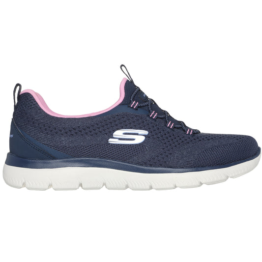 Skechers Pantofi dama sport SUMMITS NEW NATURE 150120 NAVY/PINK ID3899-NVPK