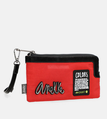 Anekke Portofel dama rosu multicolor 34879 021 MD2392