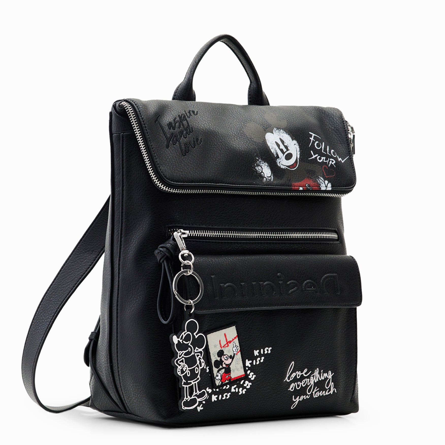 Desigual Rucsac dama Mickey negru 23SAKP30 MD2820