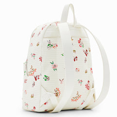 Desigual Rucsac dama crem cu flori 24SAKP15 MD3469