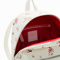 Desigual Rucsac dama crem cu flori 24SAKP15 MD3469